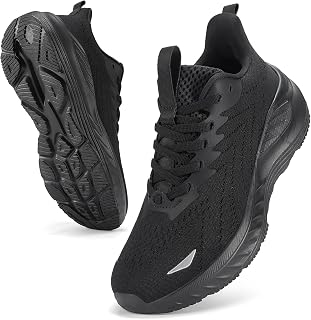 Women's Slip On Walking Shoes Wide Cushion Running Tennis Shoes with Arch Support Insole, Non Slip Sole for Nursing Workout Gym Athletic Fashion Sneakers 6-12