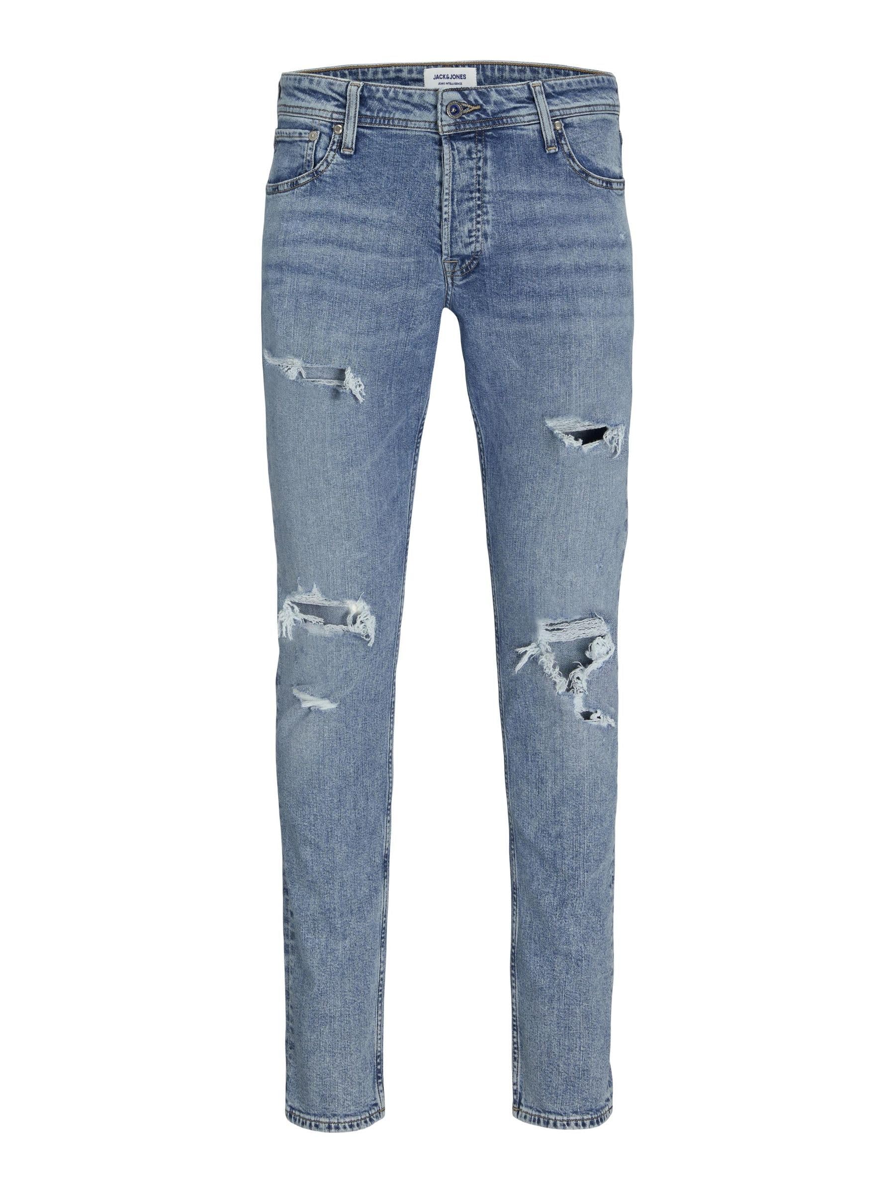 JACK & JONES Male Slim Fit Jeans JJIGLENN JJORIGINAL CB 052 Slim Fit Jeans