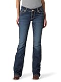 Women's Retro Mae Mid Rise Stretch Boot Cut Jean