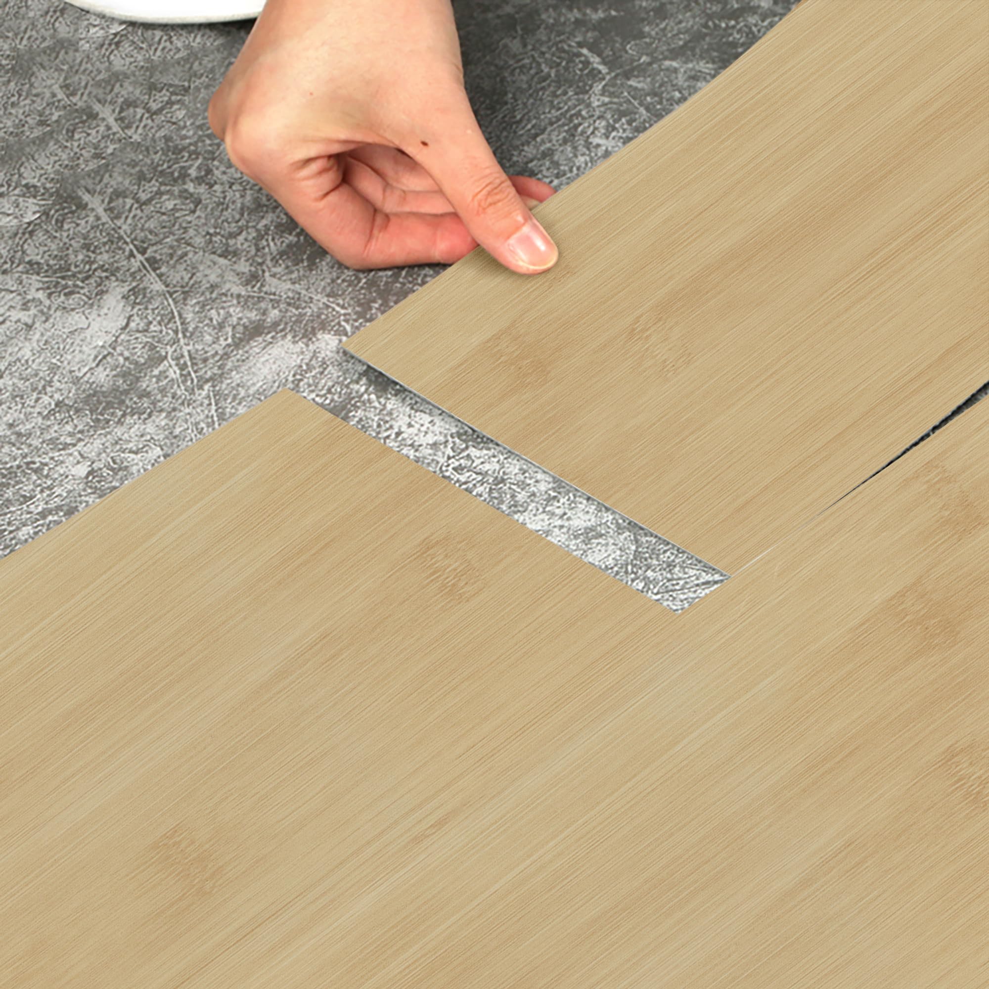Oren Empower 24 Pcs Vinyl Flooring Planks for DIY Installation/Waterproof & Oil Proof Floor Tiles 1.5 mm Thick/Self Adhesive Peel & Stick Wood Texture for Living Room (Beige) (B0CRL97H7H) Amazon Price History, Amazon Price Tracker
