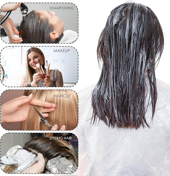 20 capas desechables impermeables para teñir cabello miniatura 6