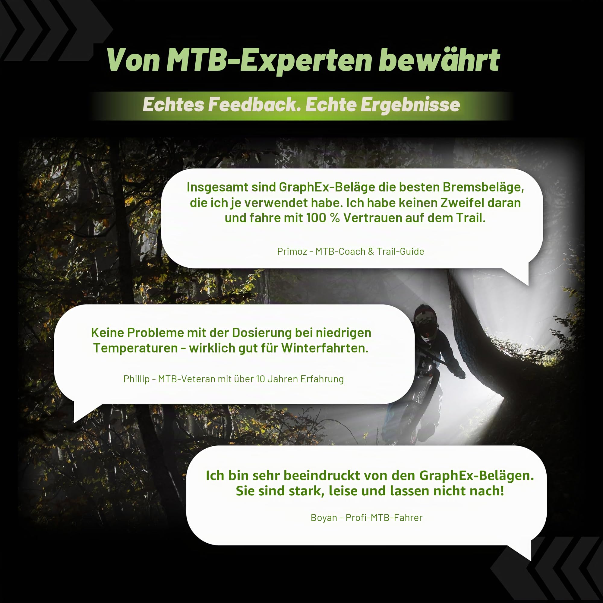 TOP BRAKE Scheibenbremsbeläge kompatibel mit SRAM Maven X-Large | MTB eMTB Downhill Trail Enduro Race Cycling All Mountain | 2026 iF Design Award