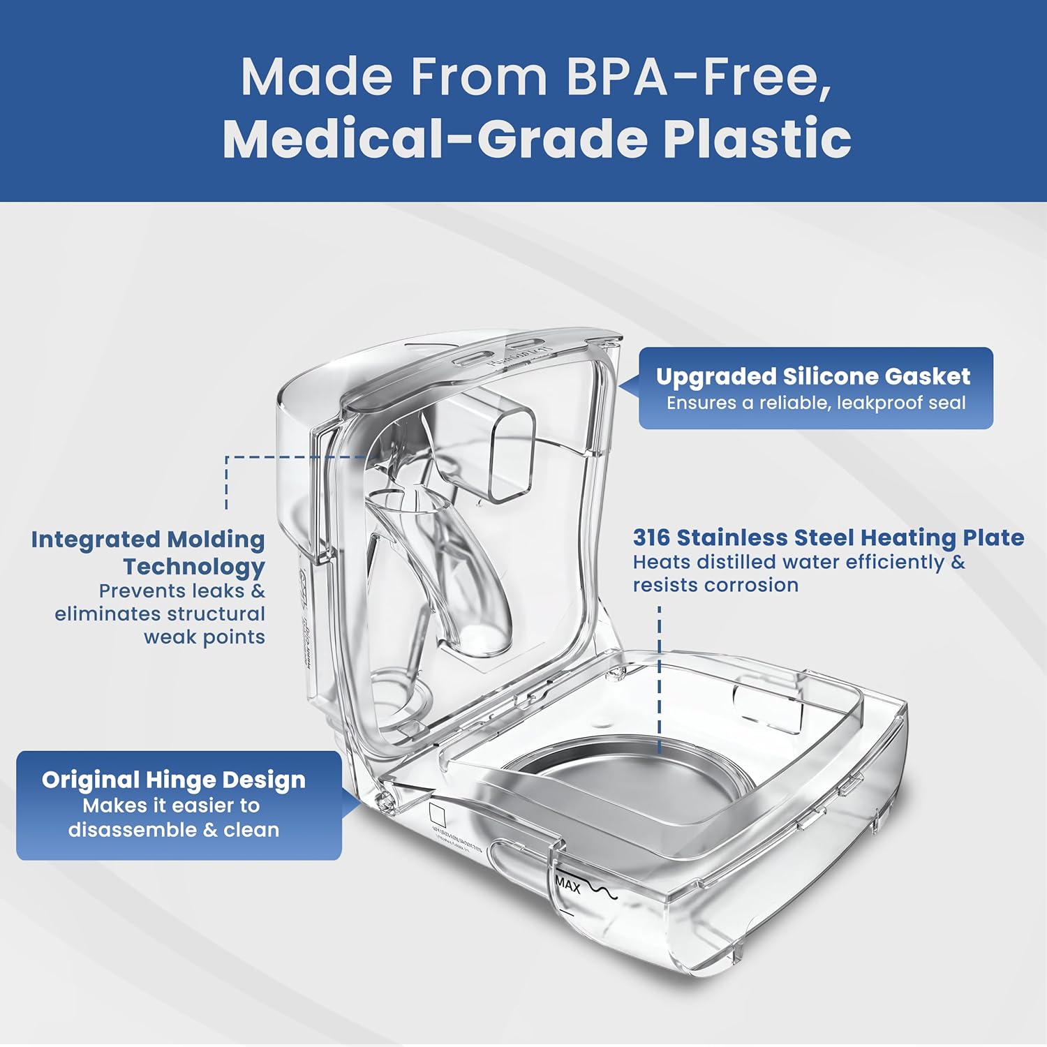 AirSense 11 Water Chamber Tank Replacement - for AirSense 11 and Aircurve 11