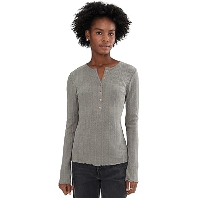 Faherty Paradise Pointelle Henley