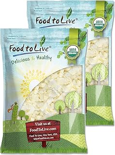 Food to Live Organic Coconut Chips, 6 Pounds - Non-GMO, Kosher, Raw, Des...