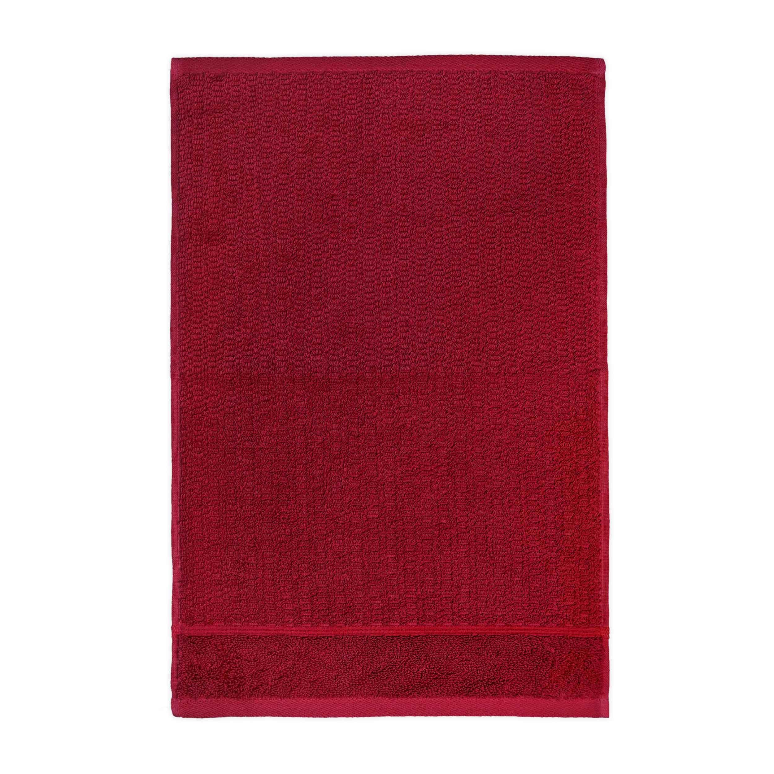 Frottana Pearl guest towel 30 x 50 cm, 100% cotton, ruby