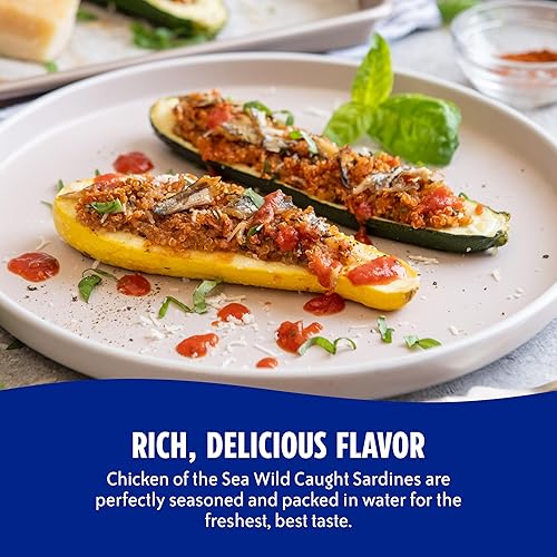 Miniatura 4 de Chicken of the Sea - Sardinas en salsa picante Louisiana, latas de 3.75 onzas (paquete de 18), Sardinas capturadas en el medio silvestre, el empaque