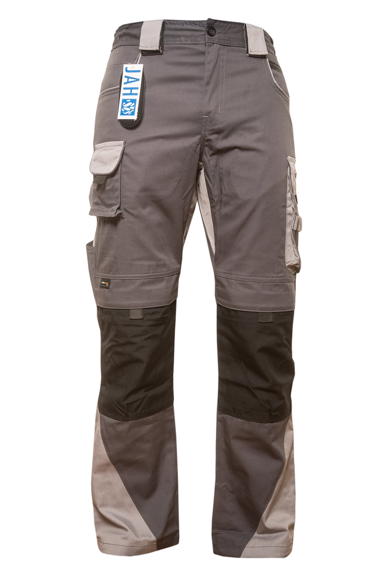 Jah 2110 Pantalones Cargo 5 piezasPoliéster/Algodón Cordura Gris/Negro