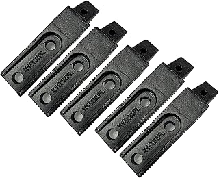 Adapter X156XFL 7102097 5pk, X156XFL 6737324 Adapters Shanks 7102097 X156XF Teeth PIN 6737326 23FP for Mini Excavator,Skid Steer,Backhoe (Adapter X156XFL 5pk)