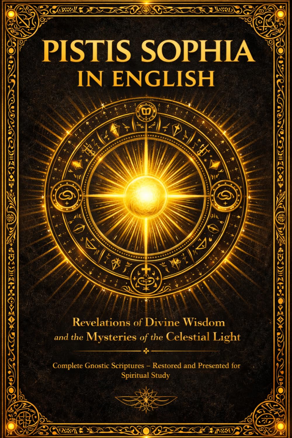 Pistis Sophia in English – The Sacred Book of Divine Wisdom: Esoteric Revelations of the Risen Christ on the Celestial Light, the Mysteries of the ... of the Soul in Early Gnostic Christianity
