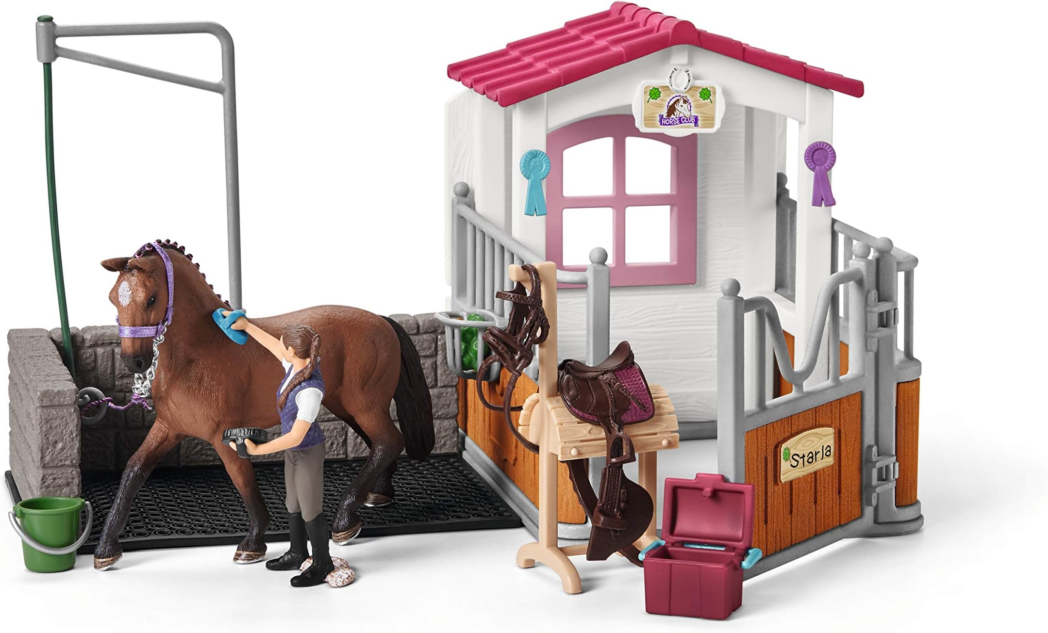 Schleich 42404, washing area with horse box