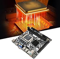 Vista 8 de Placa base LGA 1155, canal DDR3 NVME M.2 VGA salida HD 10 USB 2.0 Mini ITX placa base, ranura para CPU LGA 1155, placa base de repuesto