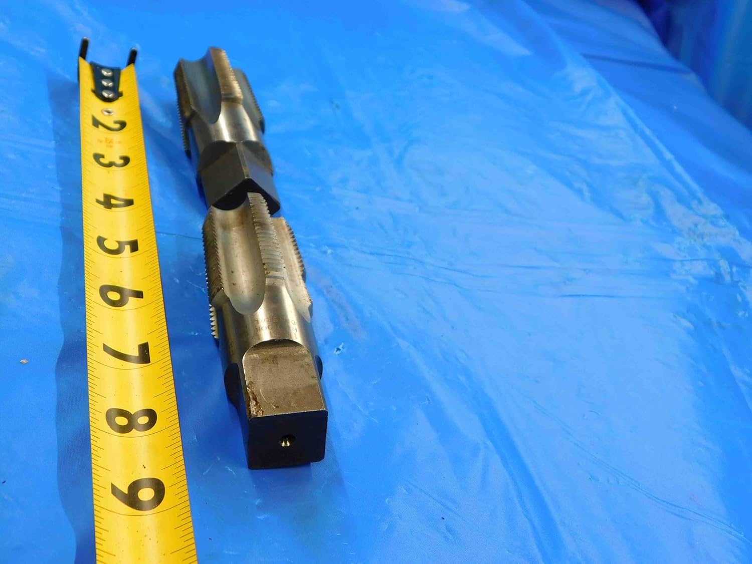 M & J Tooling LLC 2 PC. LOT of UB/GTD 1 1/2 11 1/2 NPTF HSS Pipe TAP 5 Straight Flute 1.5 11.5 - CB2220LVR