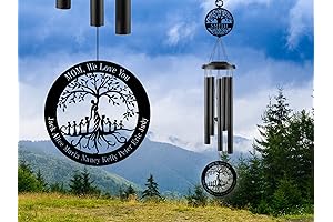 Personalized Mother's Day Wind Chimes: A Heartfelt Memory Keeper
