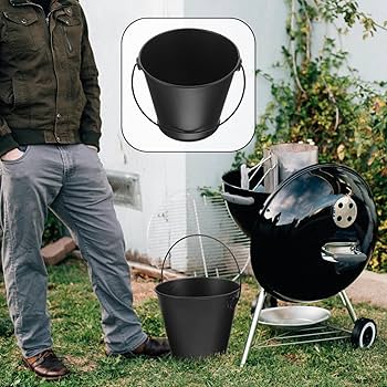 Amazon | YARDWE 暖炉 灰 バケツ グリル ドリップ グリース