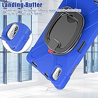 Vista 7 de Funda para Xiaomi Pad 5 / Pad 5 Pro con soporte para bolígrafo de 11.0 pulgadas 2021, funda protectora resistente a prueba de golpes con soporte