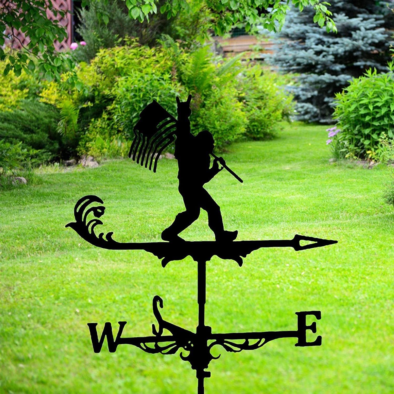 Girouette Créative En Fonte Avec Indicateur De Direction Pour Maison De