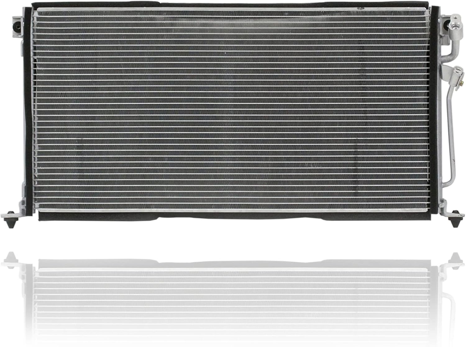 A/C Condenser - Pacific Best Inc. Compatible/Replacement for 3398 04-07 Mitsubishi Lancer 2.0L - With Receiver & Dryer