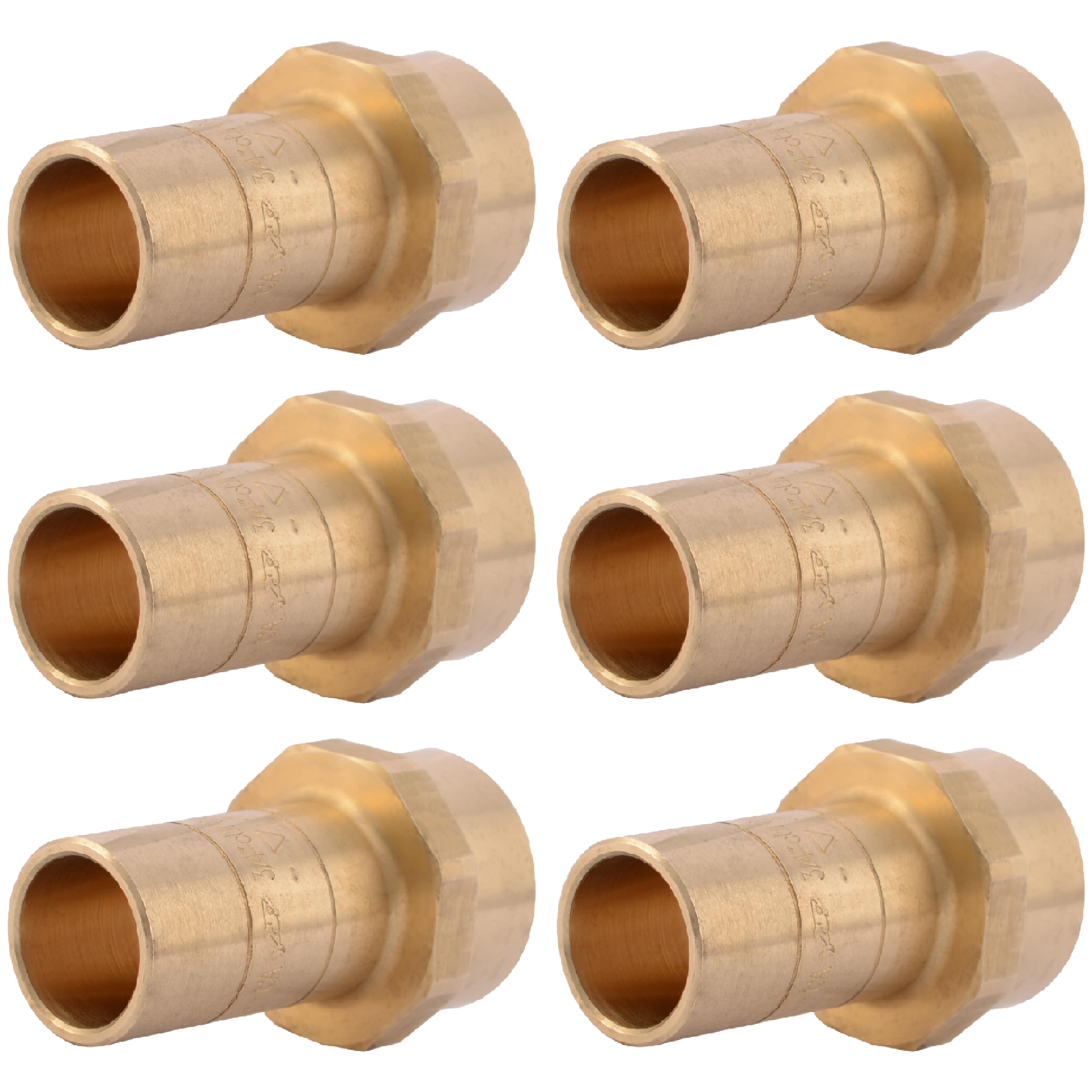 Amazon.com: SharkBite 3/4 Inch FNPT Threaded Adapter, Pack of 6