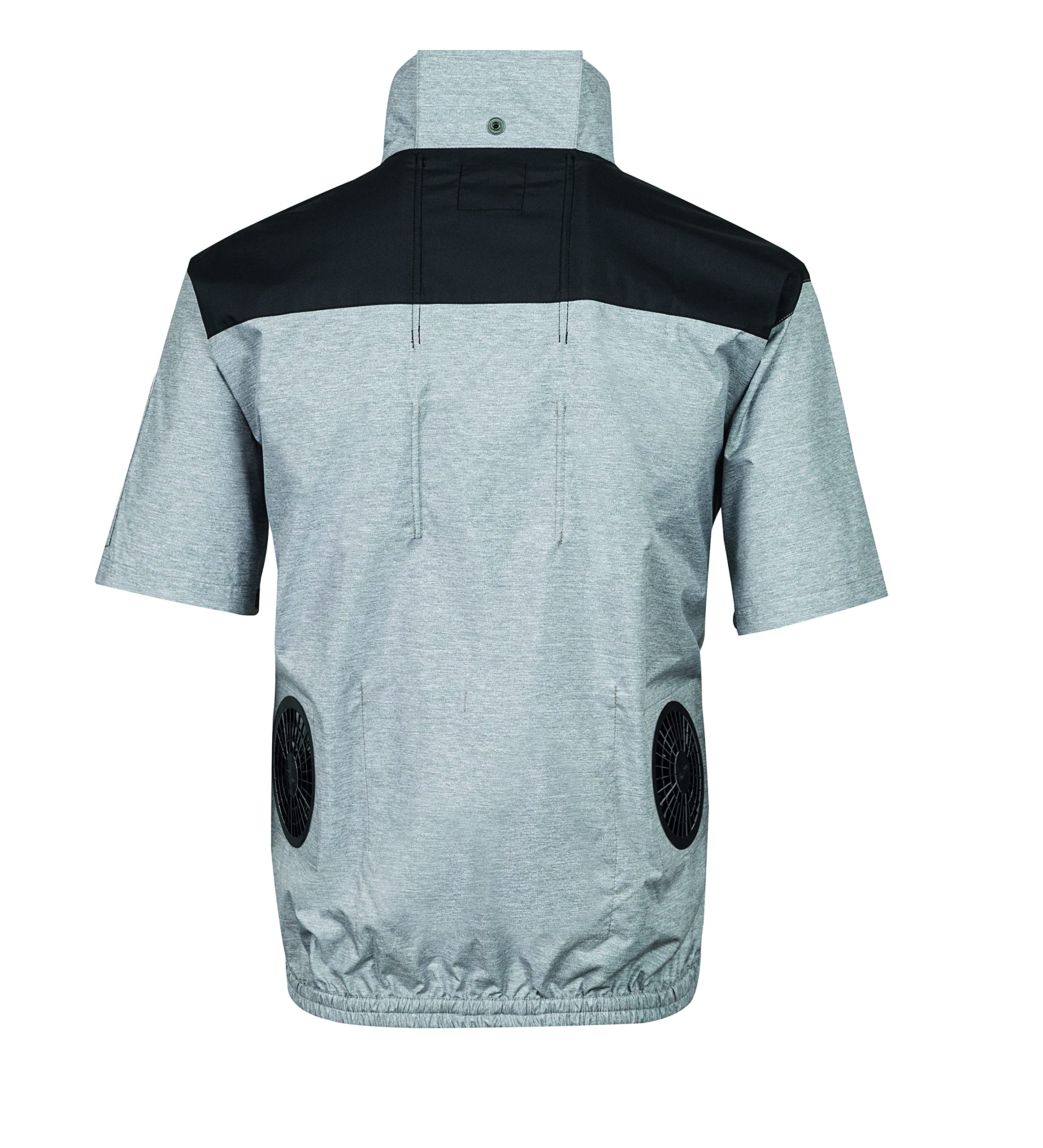 Amazon.co.jp: NSP 空調服 Nクールウェア(服単体) ND-1121 半袖 立ち襟