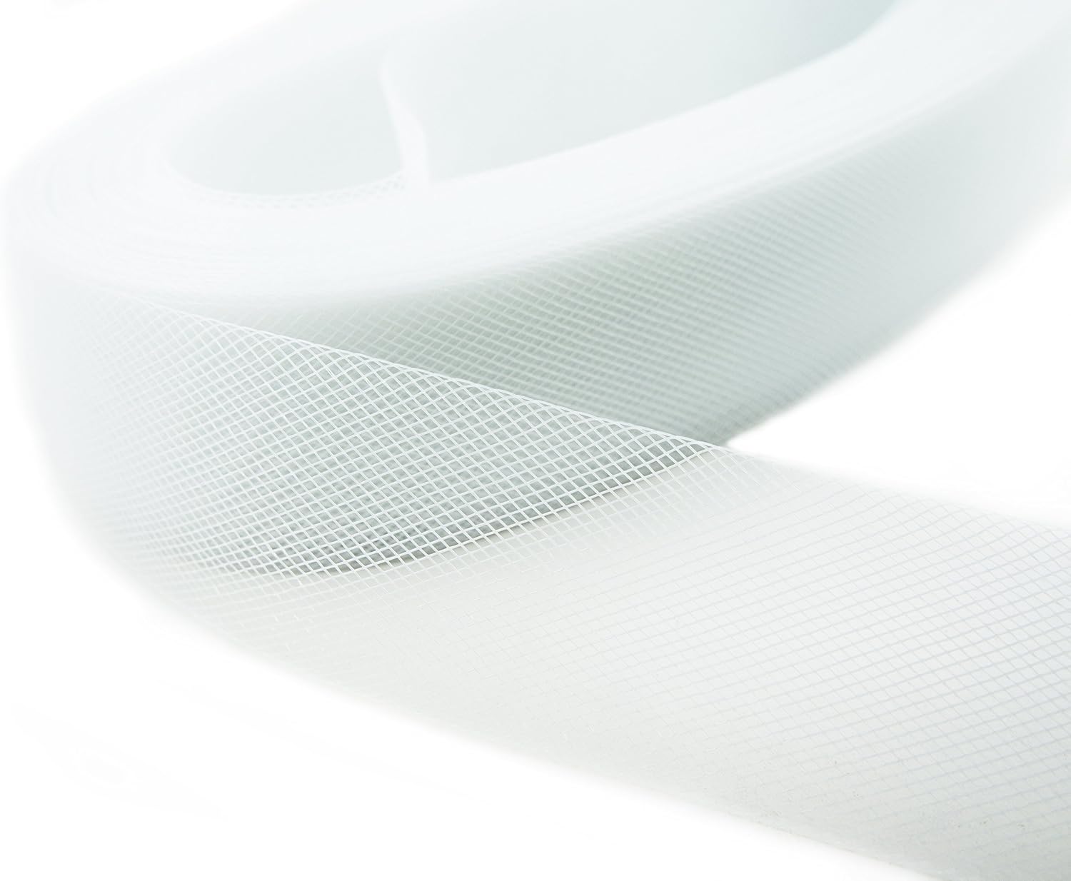 HAND® White Nylon CRIN Trim Bridal Webbing Horses Hair Tougher Net - 50 mm W x 5 metres L