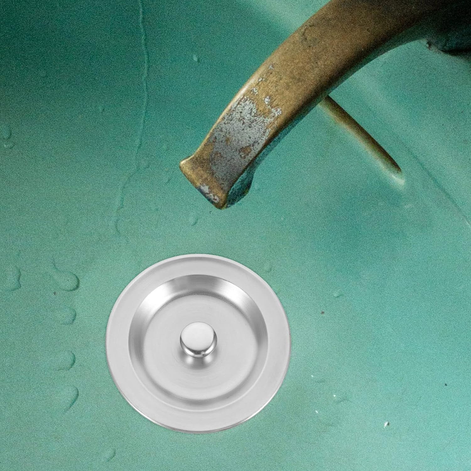 Tapón de filtro de baño, 4 piezas Tapón de drenaje de garaje Tapón de drenaje del fregadero Tapón de bañera Tapón de fregadero Tapón de drenaje de bañera Cubierta de drenaje de piso Tapón de fregadero