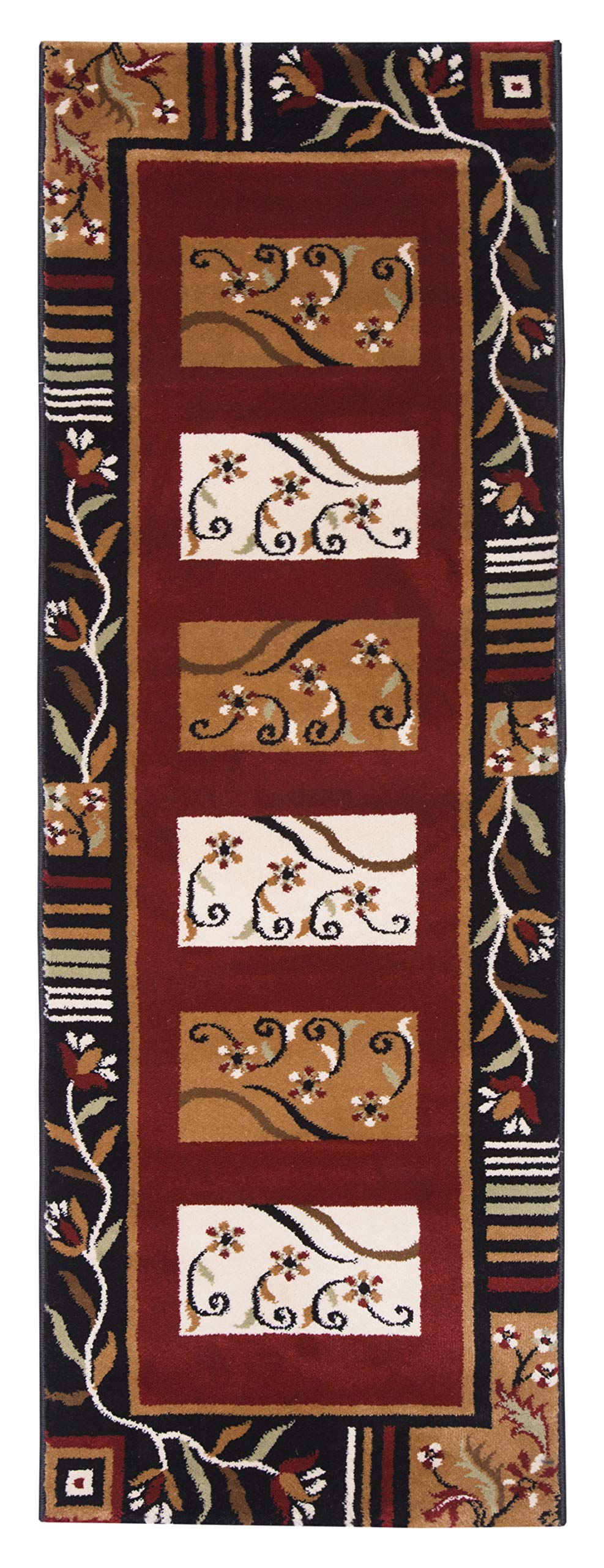 Carpet Galore Bed Side Runner Modern Design Heavy Quality Size - 2'x6' (Design 6)