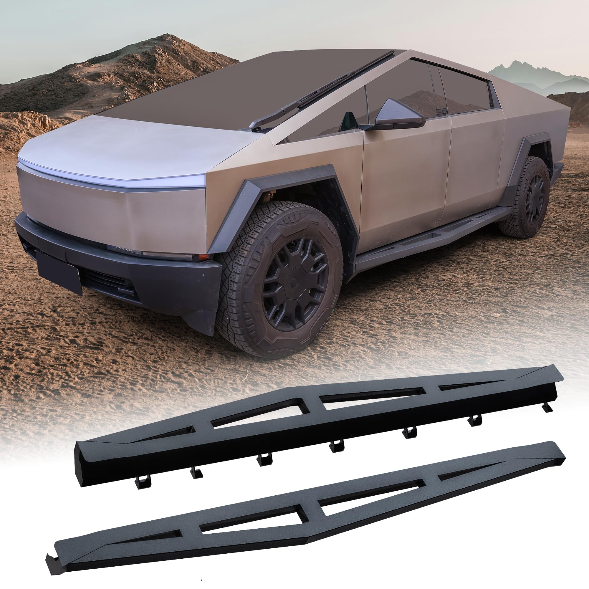 Photo 1 of Autekcomma Running Boards for Tesla Cybertruck