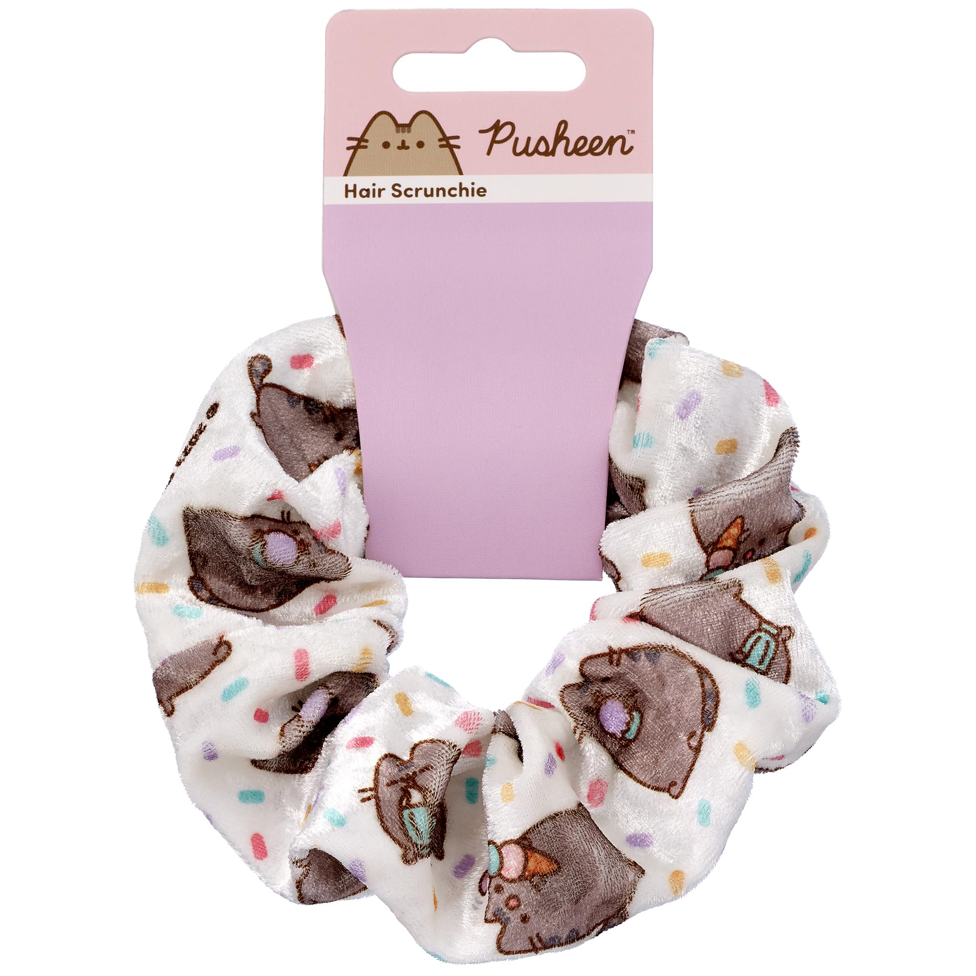 Pusheen the Cat White Ice Cream Hair Scrunchie - Image 2