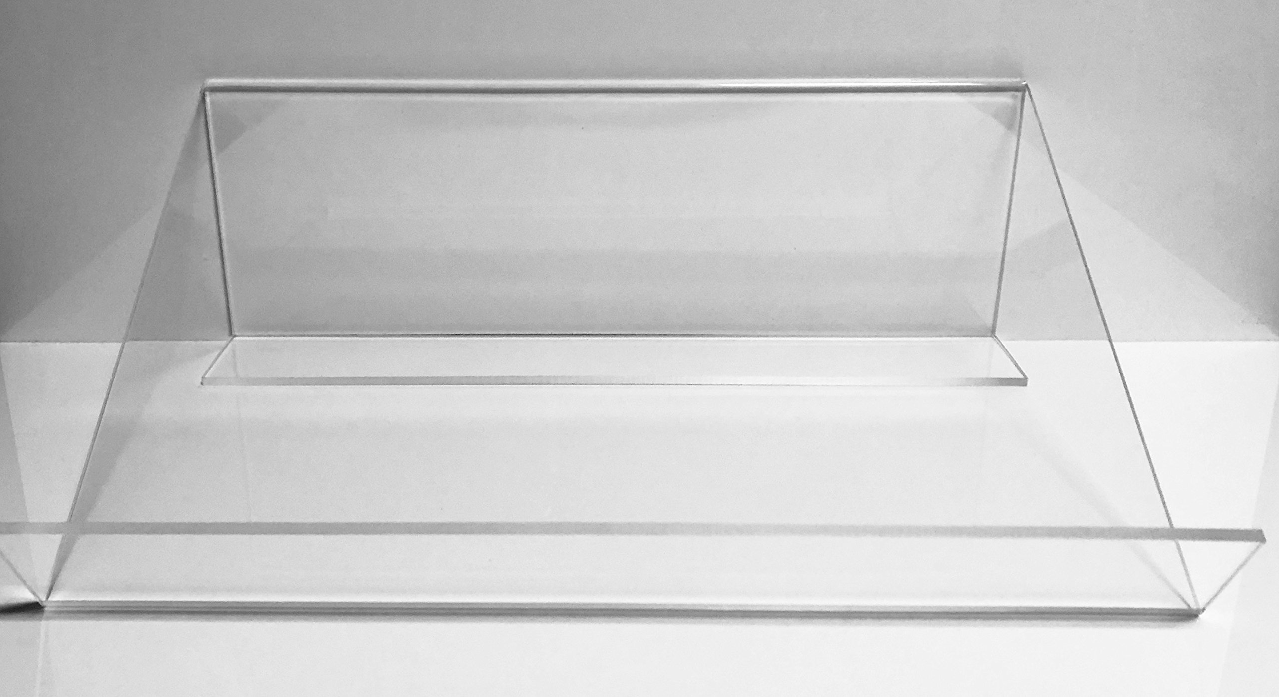 Soporte Atril "Clásico" (HORIZONTAL) Metacrilato Transparente