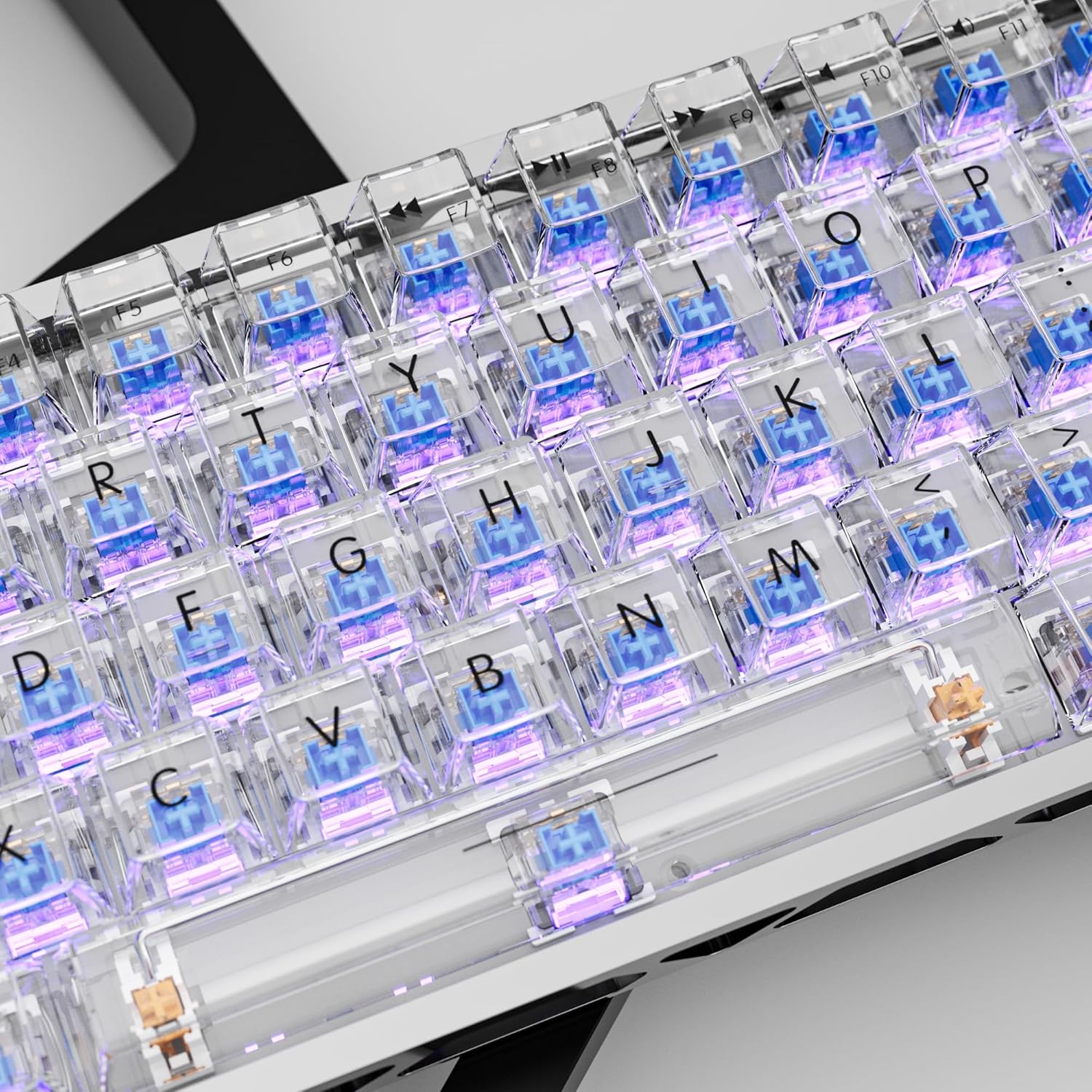 DRAOZA OUTEMU Blue Switch 3 Pin Switch Gateron and Cherry MX Equivalent DIY Replaceable Switch for Mechanical Gaming Keyboard (108pcs Blue)