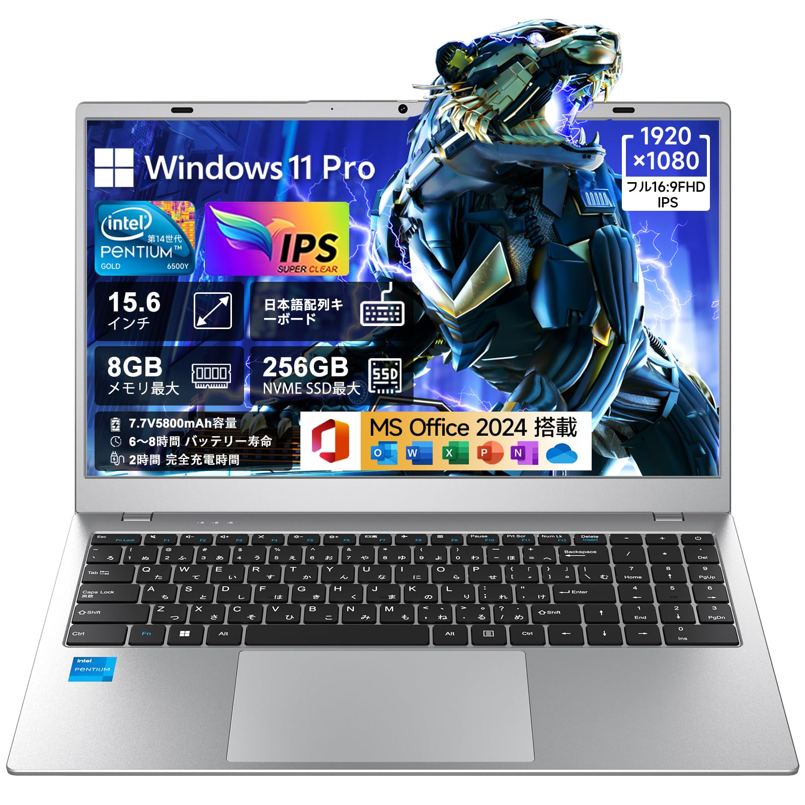 Amazon.co.jp: HPUMLSE 14th Generation Lightweight Laptop 15.6-Inch