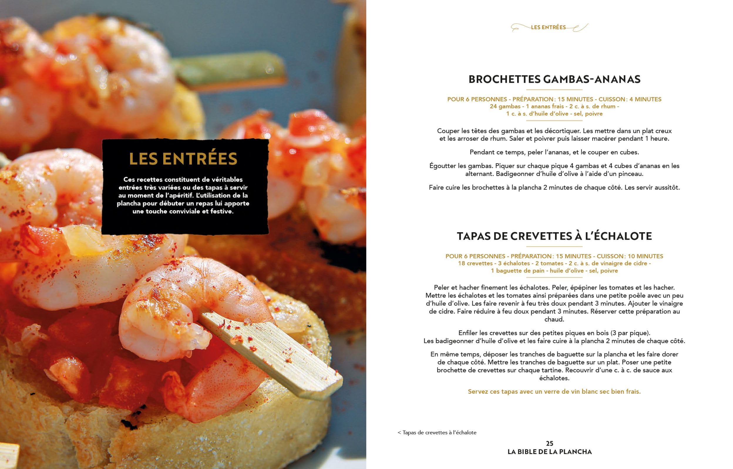 LA BIBLE DE LA PLANCHA: 200 recettes des tapas aux desserts