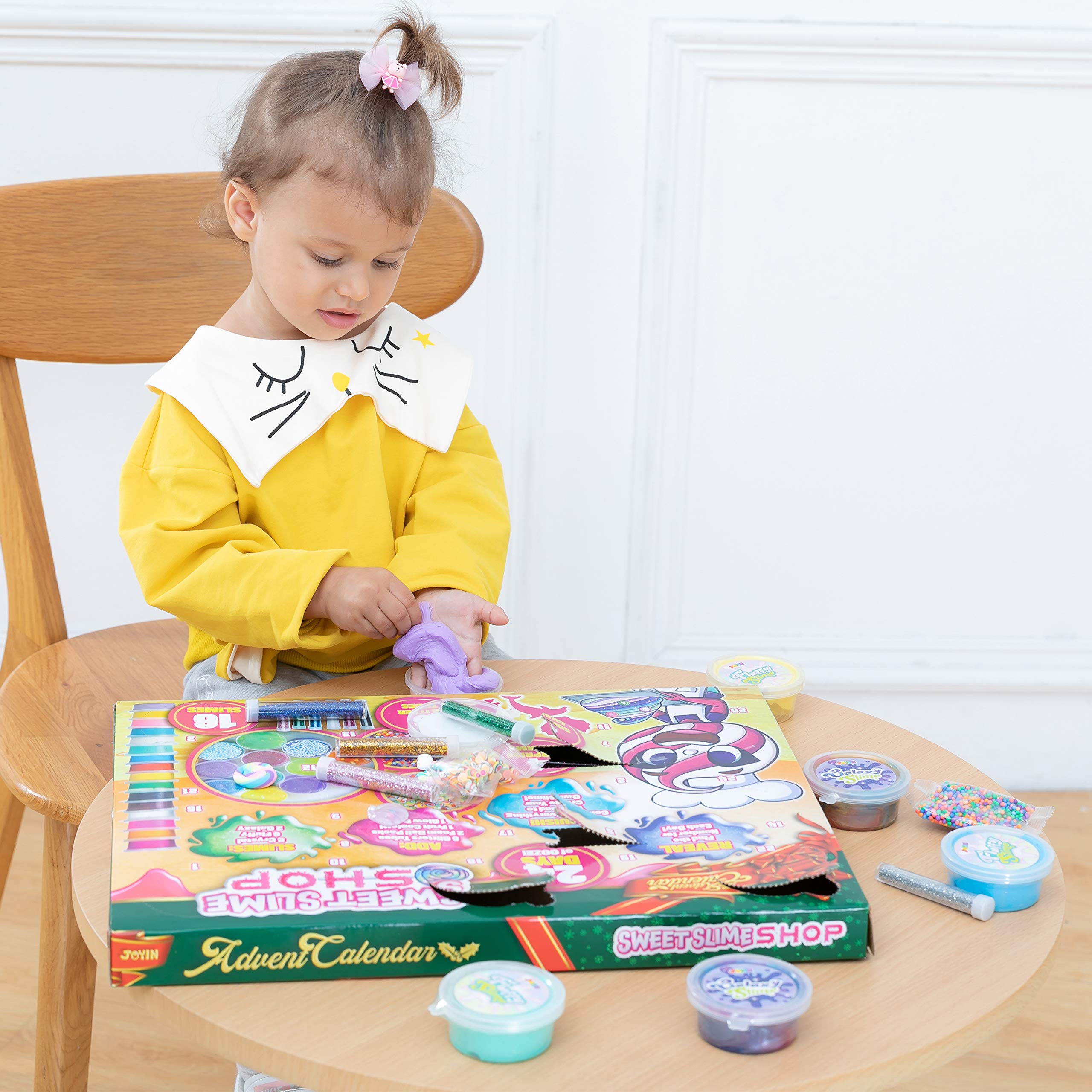 JOYIN 2021 DIY Slime Advent Calendar Christmas 24 Days Countdown Advent