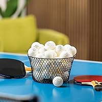 Vista 7 de PRO-SPIN Pelotas de ping pong – Pelotas de tenis de mesa blancas de 3 estrellas Alto rendimiento 40+ ABS de calidad profesional Máxima