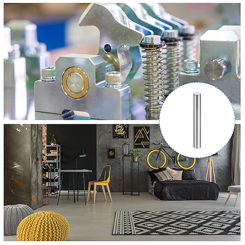 Vista 74 de METALLIXITY Pasador de pasador (0.315 x 1.181 in), 10 unidades, clavijas de soporte de estante de acero inoxidable 304, elementos de sujeción