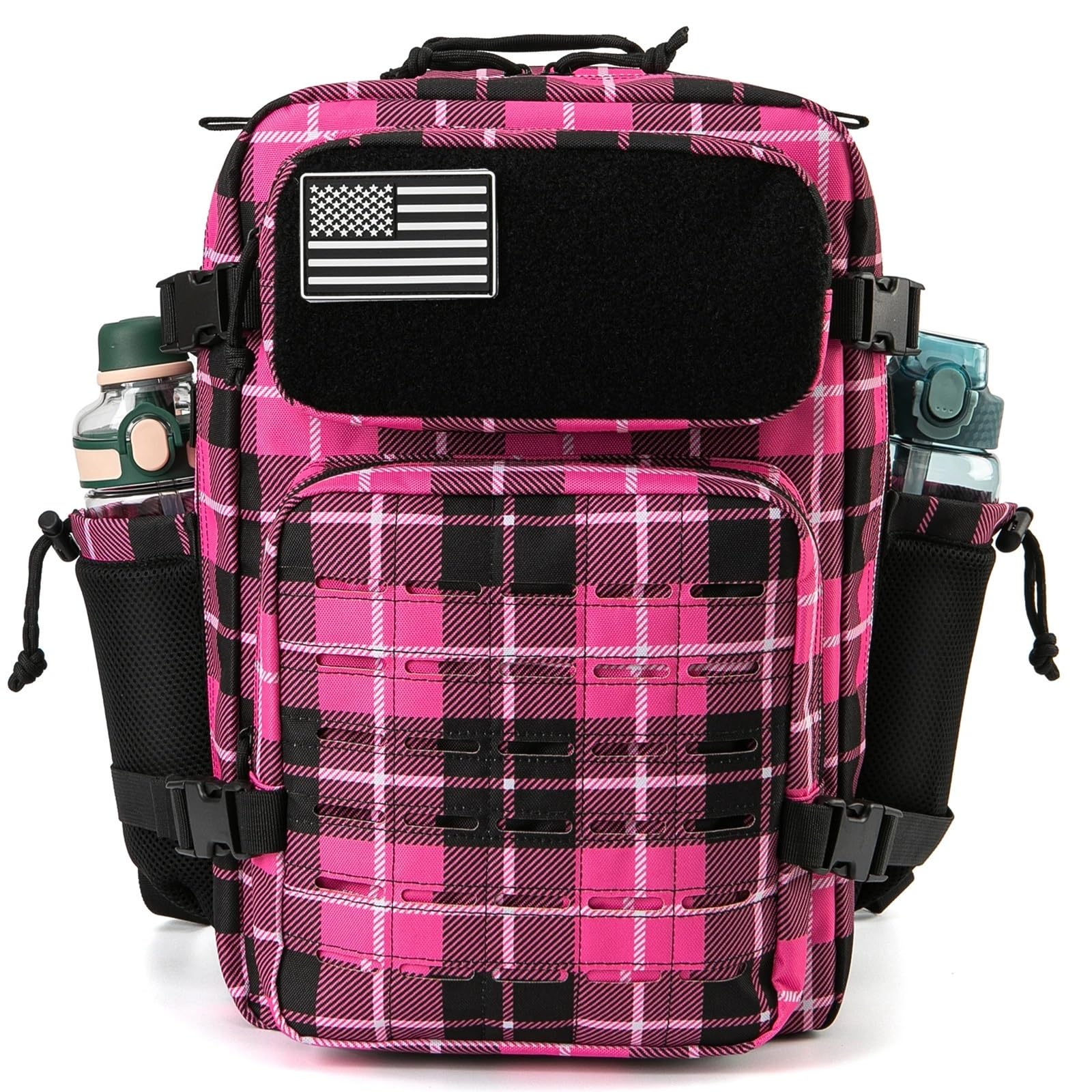 25L Taktischer Rucksack for Männer Und Frauen Wandern Reiserucksäcke Outdoor Camping Ausrüstung Schulrucksack Geeignet für Camping, Outdoor, Wandern(Black)