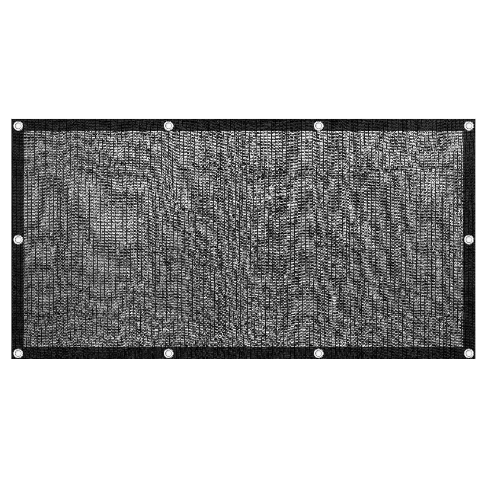 Photo 1 of [WindscreenSupplyCo] 55% 3 x 6 FT Shade Cloth Sun Shade Net with Grommets Sunblock Mesh Tarp for Garden Plants Cover Greenhouse and Patio