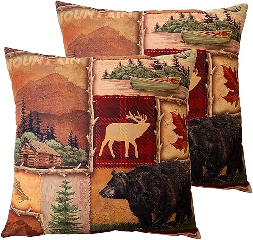 Juego de 2 fundas de almohada cuadradas de 20 x 20 pulgadas de 19.7 x 19.7 in para mujereshombres, funda de cojín corta de felpa para el hogar,