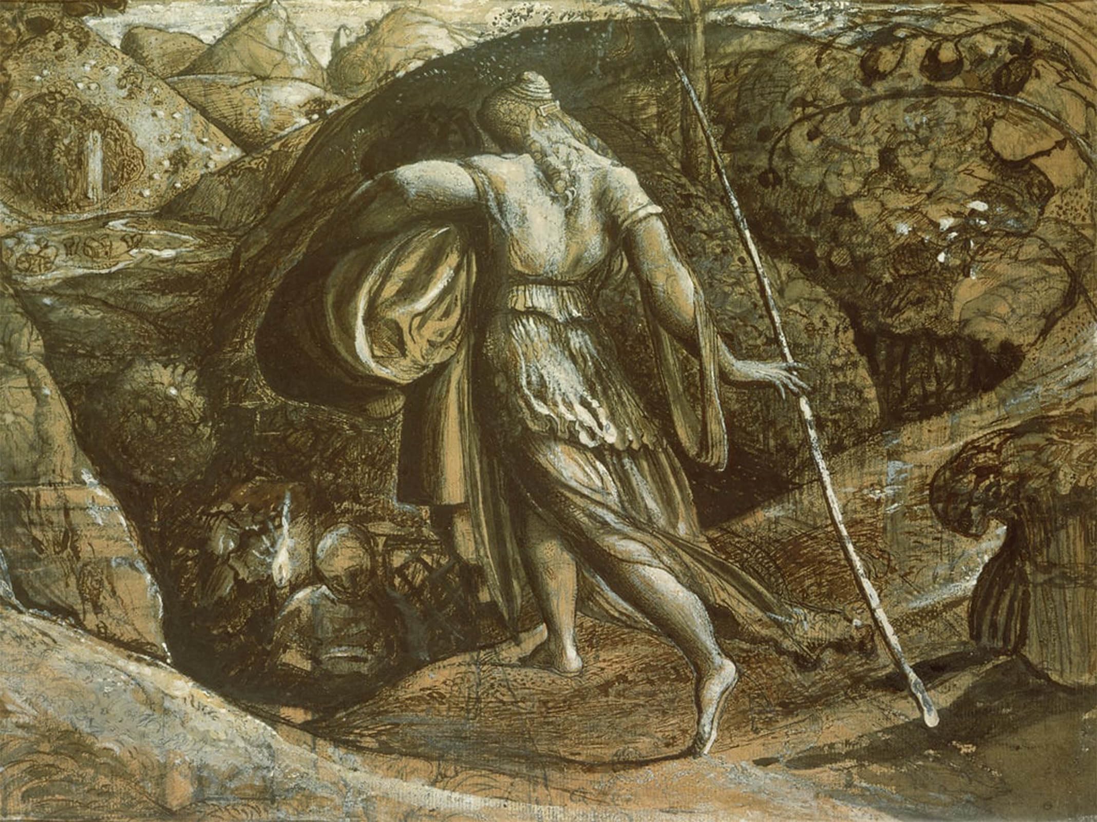 ARTXLXXBN Famous Prints Artwork Pictures Poster Painting Art Ruth Returning by Famous Painter Artwork Landscape Pictures for Home Decor 60x90cm
