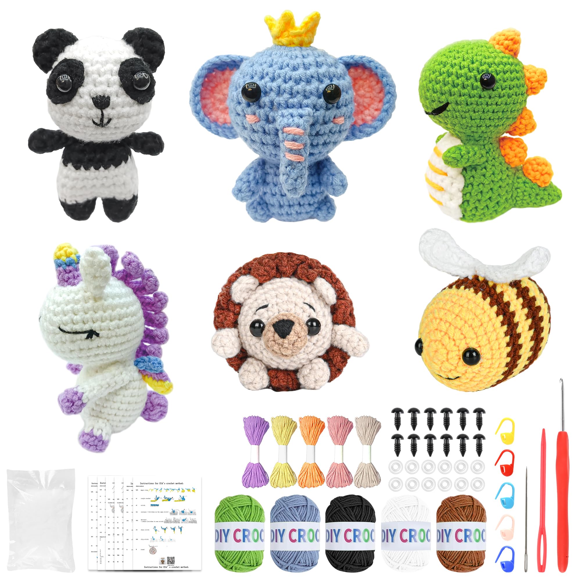 Amigurumi Kit Principiantes Kit Ganchillo Para Principiantes