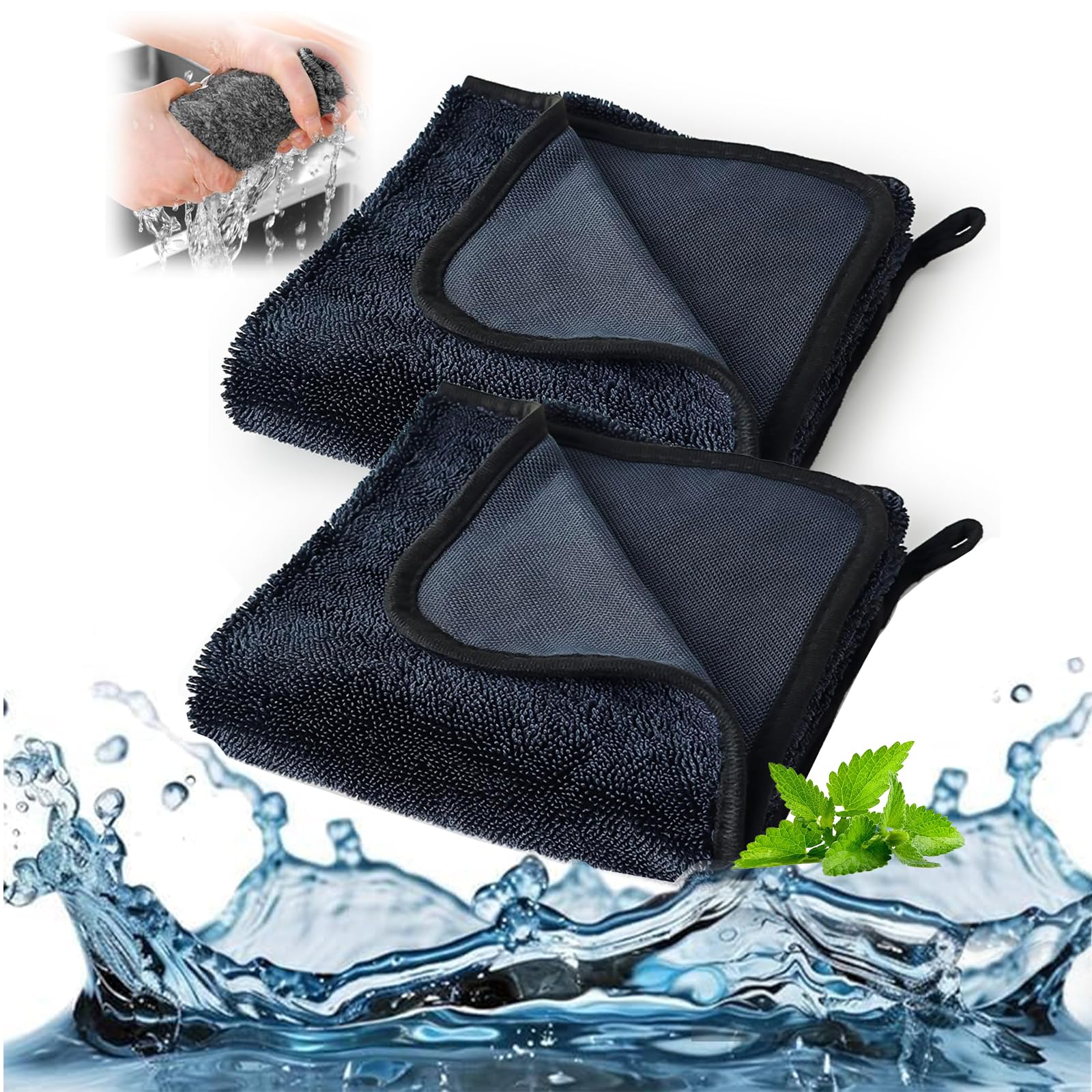GUO-SWY 2PCS Bathroom Drying Cloth