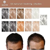 Vista 5 de Mane Fibras para la construcción del cabello con un aplicador en aerosol (jengibre)