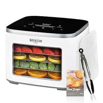 BelleLife フードドライヤー 1500W★ Amazon.co.jp: BelleLife フードドライヤー 食品乾燥機