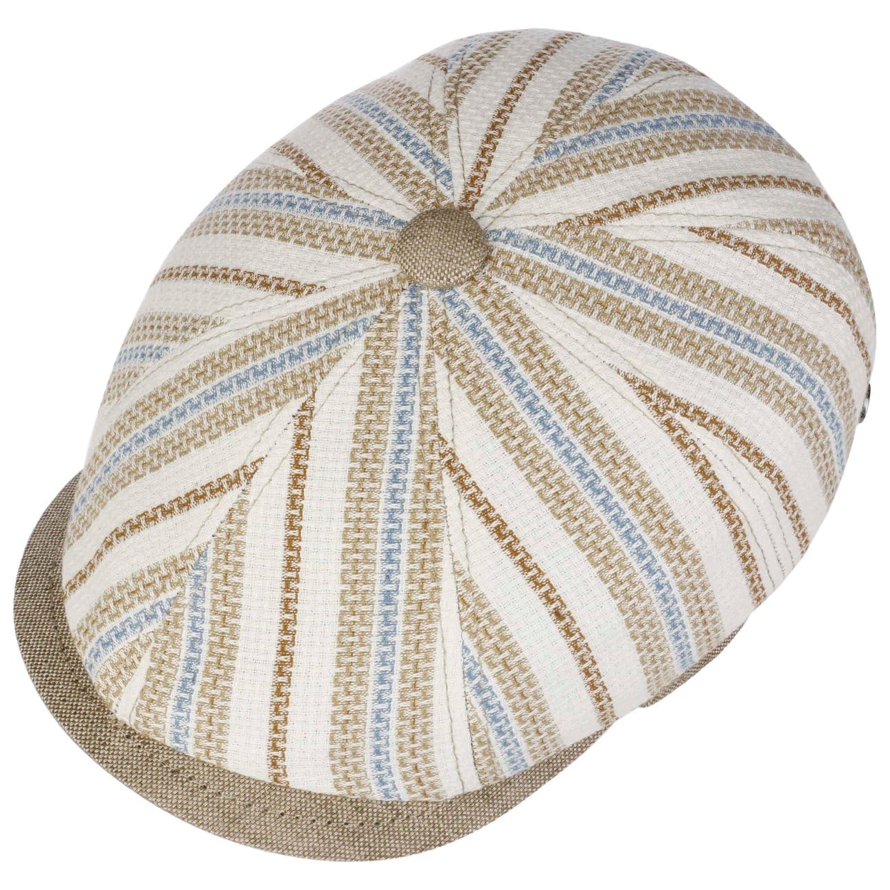 Lierys Savoca Gorra Gatsby a Rayas Multicolor Hombre Primavera Verano