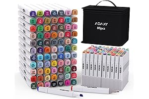 Double End Markers Art Supplies for Kids and Adults