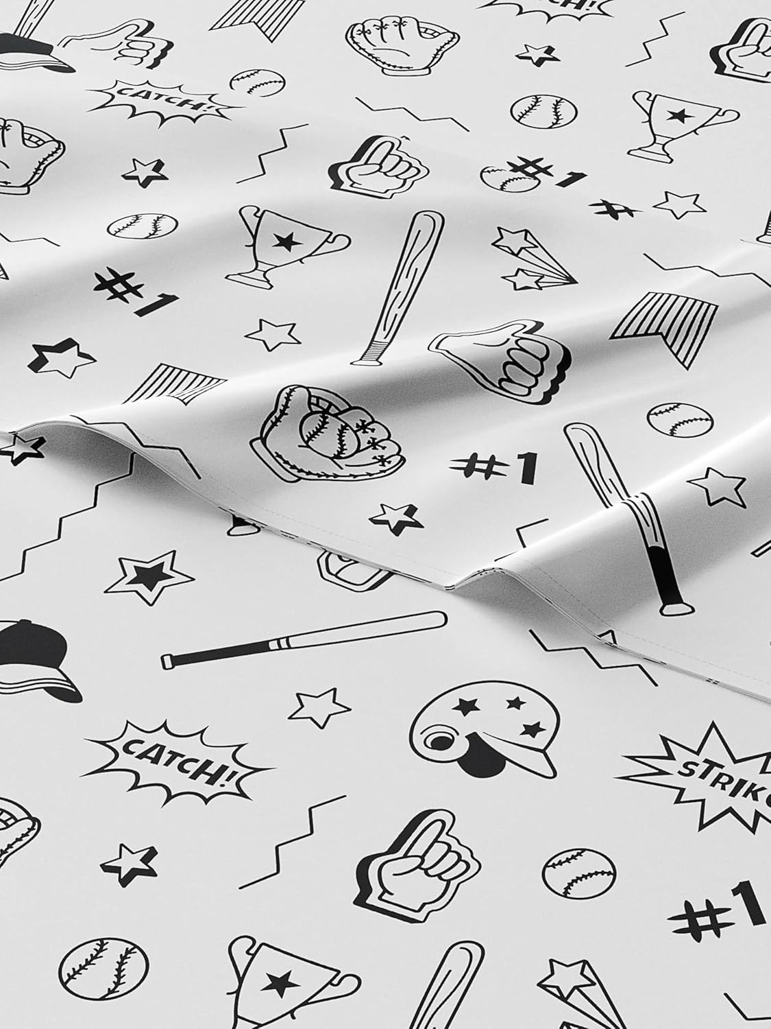 CGK Unlimited Kids 3 Piece Sheet Set Boys, Girls, Teens