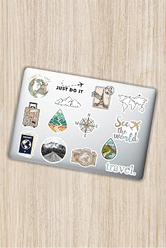 Art Sanat Temalı Dekoratif Laptop Notebook Tablet Telefon Sticker Set 016