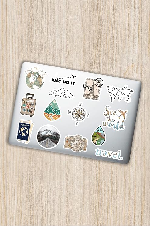 Art Sanat Temalı Dekoratif Laptop Notebook Tablet Telefon Sticker Set 016