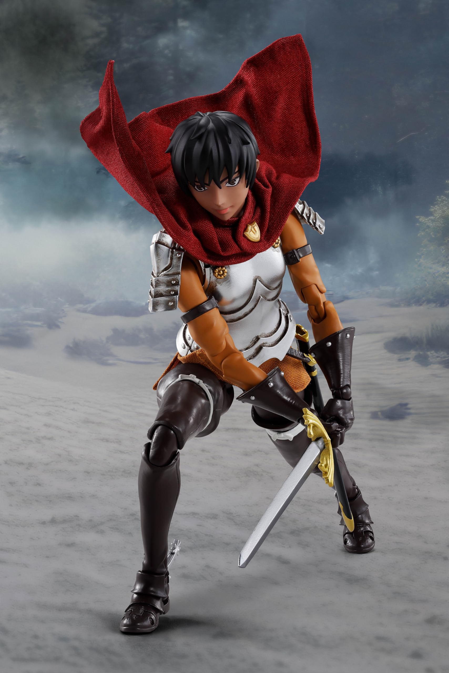 TAMASHII Nations S.H. Figuarts Berserk Caska (Grupo halcón), Aprox. 145 mm, PVC, ABS, Tela, Figura de acción prepintada
